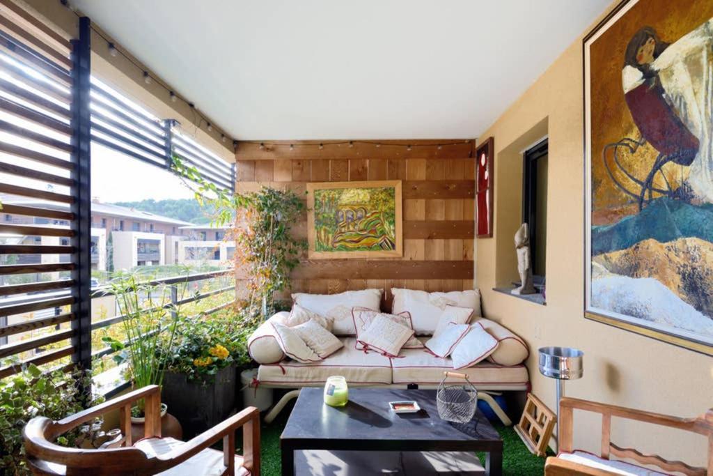 Appartement Le Précieux terrasse et parking privé à Aix-en-Provence Extérieur photo